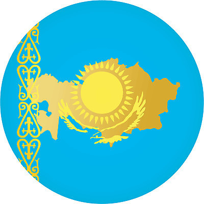EPS 해외이미지 디자인 여행 일러스트 디지털 깃발 원형 심볼 사인 배지 전국 카자흐스탄 스타일 해외202004 해외일러스트 도형 아시아 파일형식 벡터 나라 이미지허브