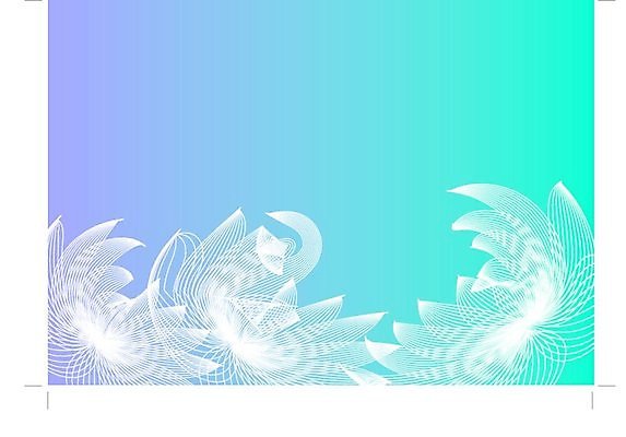 EPS 해외이미지 선 백그라운드 꽃무늬 패턴 일러스트 추상 장식 파란색 흰색 해외202004 해외일러스트 꽃 컬러 무늬 파일형식 벡터 이미지허브