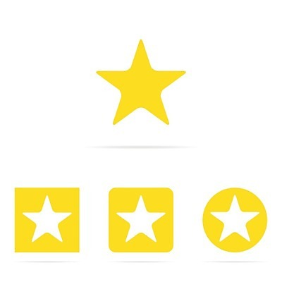 EPS 해외이미지 모양 디자인 별 일러스트 하늘 그림자 빛 세트 노란색 원형 플랫 심볼 정사각형 심플 고립 해외202004 해외일러스트 자연요소 도형 컬러 파일형식 벡터 이미지허브