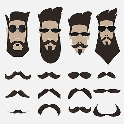 EPS 해외이미지 모양 디자인 남자 실루엣 안경 얼굴 패턴 일러스트 수염 사람 세트 유행 웹 흰색 어플리케이션 시원함 디자이너 자르기 심볼 콧수염 레이아웃 복고 심플 고립 엘리먼트 아바타 스타일 힙스터 해외202004 해외일러스트 직업 잡화 패션 컬러 무늬 인터넷 모션 촬영기법 신체부위 파일형식 벡터 이미지허브