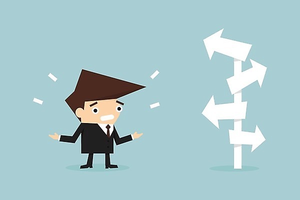 EPS 해외이미지 직업 컨셉 일러스트 비즈니스 가이드 성공 미래 설계 아이디어 사람 정보 업무 비즈니스맨 시장 선택 계획 지시 위험 방향 불안 사인 시작 경영자 리더 기회 문제 해결 골 방법 잘못 혼란 해외202004 해외일러스트 남자 감정 모션 작업 직장인 파일형식 벡터 이미지허브