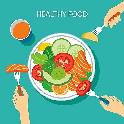 EPS 해외이미지 라이프스타일 접시 음식 백그라운드 포크 잎 다이어트 토마토 채소 일러스트 건강 어류 요리 빨간색 초록색 식사 샐러드 신선 맛 메뉴 연어 점심식사 채식주의자 해외202004 해외일러스트 식물 식기 컬러 컨셉 생활 수중동물 채식 파일형식 벡터 동물 이미지허브