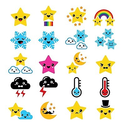 EPS 해외이미지 구름 캐릭터 행복 아시아 별 어린이 무지개 일러스트 하늘 날씨 따뜻함 미술 미소 동양인 그래픽 파란색 픽토그램 장난감 일본 추위 분노 달 흰색 뜨거움 입 눈송이 만화 혀 심볼 콧수염 사인 폭풍 온도 동성애자 고립 뇌우 해외202004 해외일러스트 일러캐릭터 자연요소 감정 나라 컬러 문화예술 수염 눈_날씨 표정 사람 인종 신체부위 파일형식 벡터 성소수자 이미지허브