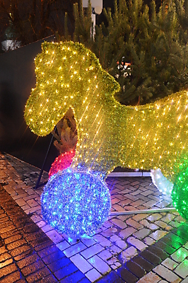 포토 JPG 해외이미지 나무 디자인 백그라운드 컨셉 크리스마스 휴가 새해 거리 사람없음 장식 초록색 빛 축제 흰색 축하 도시 황금 야간 소프트포커스 12월 묘사 보케 빛망울 광 블러 해외202004 해외포토 자연요소 식물 기념일 컬러 촬영기법 날짜 파일형식 이미지허브