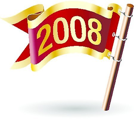 EPS 해외이미지 일러스트 표시 빨간색 골동품 깃발 시간 날짜 황금 계획 연도 심볼 사인 휘장 해외202004 해외일러스트 컬러 컨셉 파일형식 벡터 이미지허브