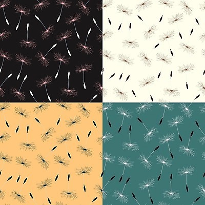 EPS 해외이미지 식물 템플릿 꽃 백그라운드 잎 꽃무늬 패턴 일러스트 자연 벽지 씨앗 그래픽 장식 봄 직물 신용카드 우아함 민들레 질감 솜털 내추럴 해외202004 해외일러스트 계절 컨셉 무늬 금융 생태계 파일형식 벡터 이미지허브