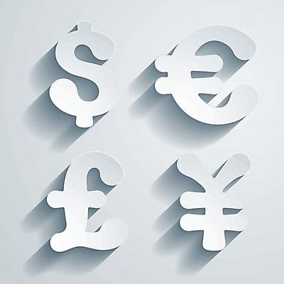 EPS 해외이미지 모양 디자인 종이 돈 일러스트 그림자 사람없음 공중 금융 세트 달러 저축 흰색 재산 수집 심볼 사인 투자 환율 고립 해외202004 해외일러스트 컬러 비즈니스 경제 파일형식 벡터 이미지허브