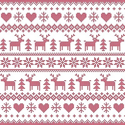 EPS 해외이미지 디자인 분홍색 겨울 패턴 일러스트 눈꽃 사람없음 크리스마스트리 루돌프 하트 뜨개질 픽셀 해외202004 해외일러스트 모양 계절 컬러 크리스마스 무늬 사슴 눈_날씨 취미 파일형식 벡터 이미지허브