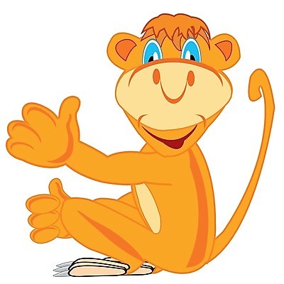 EPS 해외이미지 동물 일러스트 포유류 동물원 만화 오브젝트 흰배경 꼬리 코믹 침팬지 해외202004 해외일러스트 백그라운드 흰색 파일형식 벡터 이미지허브