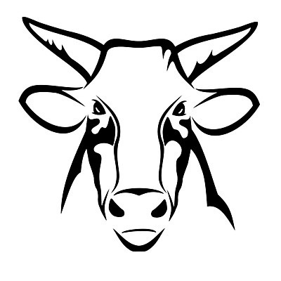 EPS 해외이미지 동물 일러스트 털 뿔 미술 안전 농장 머리 검은색 힘 흰색 위험 큼 메인 황소 지휘 고집 해외202004 해외일러스트 컬러 컨셉 농업 문화예술 신체부위 소 크기 파일형식 벡터 이미지허브