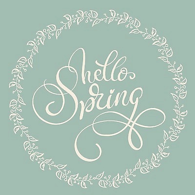 EPS 해외이미지 디자인 계절 포스터 백그라운드 일러스트 캘리그라피 텍스트 타이포그라피 사람없음 단어 봄 축하 인사 메시지 그림 복고 엘리먼트 레터링 해외202004 해외일러스트 문자 컨셉 예절 파일형식 벡터 이미지허브