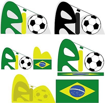 EPS 해외이미지 스포츠 컨셉 일러스트 공 그래픽 초록색 노란색 여행객 축구 깃발 도시 심볼 그림 타운 브라질 리우데자네이루 해외202004 해외일러스트 컬러 사람 구기 남아메리카 파일형식 벡터 이미지허브