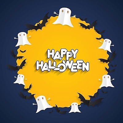 EPS 해외이미지 실루엣 일러스트 호박 타이포그라피 사람없음 장식 검은색 어둠 할로윈 달 가을 유령 거미 박쥐 10월 잭오랜턴 호러 오싹 해외202004 해외일러스트 자연요소 문자 계절 컬러 곤충 채소 포유류 촬영기법 날짜 공포 파일형식 벡터 이미지허브