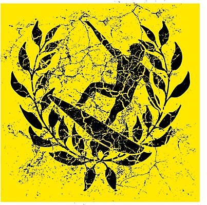 EPS 해외이미지 전신 실루엣 일러스트 한명 사람 성인 노란색 검은색 서핑보드 서핑 스크래치 서퍼 월계관 성인한명만 해외202004 해외일러스트 1 컬러 운동선수 촬영기법 수상스포츠 보드_스포츠 성인만 파일형식 벡터 이미지허브