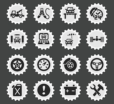 EPS 해외이미지 직업 디자인 일러스트 자동차 통 안전 사람없음 세트 픽토그램 기계 손상 운전 공구 바퀴 수리 석유 핸들 서비스 사인 가스 정비공 속도계 엘리먼트 자동 자동차정비 해외202004 해외일러스트 육상교통 컨셉 모션 도구 기술자 파일형식 벡터 이미지허브