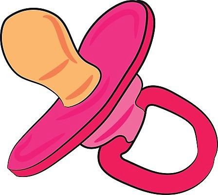 EPS 해외이미지 어린이 분홍색 일러스트 장신구 건강 장난감 아기 신생아 입 빨다 플라스틱 노리개젖꼭지 고무 걸음마 해외202004 해외일러스트 컬러 모션 재질 사람 신체부위 아기용품 파일형식 벡터 이미지허브