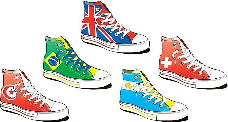 EPS 해외이미지 라이프스타일 옷 문화 스포츠 백그라운드 신발 일러스트 잉글랜드 부츠 빨간색 초록색 파란색 조깅 노란색 걷기 흰색 깃발 도시 심볼 스위스 오브젝트 트레이너 브라질 칠면조 아르헨티나 고립 해외202004 해외일러스트 유럽 컬러 모션 조류 영국 생활 운동 헬스 남아메리카 파일형식 벡터 이미지허브