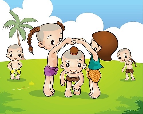 EPS 해외이미지 나무 전통 행복 아시아 문화 어린이 백그라운드 잎 일러스트 가족 태국 놀이 바나나 사람 동양인 소년 초록색 파란색 게임 흰색 만화 수집 해외202004 해외일러스트 식물 남자 감정 나라 컬러 과일 관계 인종 파일형식 벡터 이미지허브