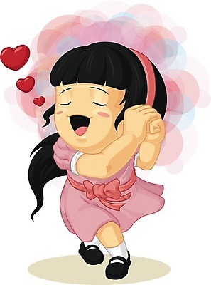 EPS 해외이미지 드레스 여자 행복 어린이 분홍색 컨셉 일러스트 발렌타인데이 사랑 서기 10대 기쁨 하트 날짜 우아함 달콤 만화 부드러움 해외202004 해외일러스트 모양 옷 감정 컬러 모션 데이이벤트 청소년 사람 감각 맛 파일형식 벡터 이미지허브