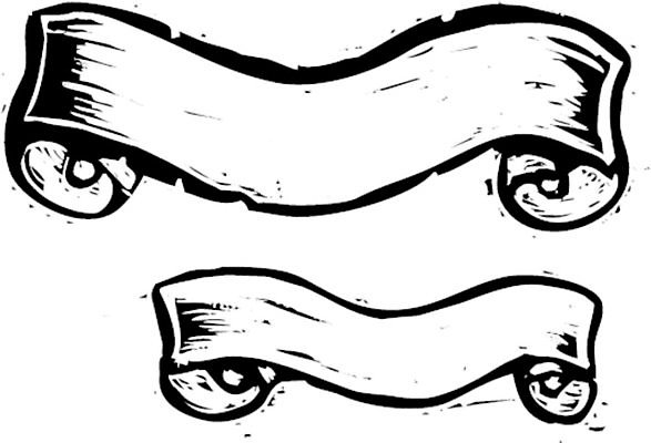 EPS 해외이미지 배너 종이 크리스마스 일러스트 선물 라벨 수확 두루마리 롤 해적 목판화 옛날 해외202004 해외일러스트 기념일 농업 프레임 도둑 파일형식 벡터 이미지허브