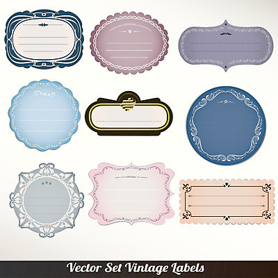 EPS 해외이미지 일러스트 프레임 사람없음 세트 라벨 사각형 빈티지 원형 클래식 고급 해외202004 해외일러스트 도형 컨셉 파일형식 벡터 이미지허브