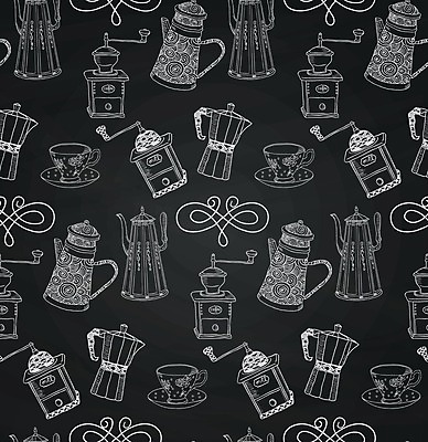 EPS 해외이미지 손 커피 패턴 일러스트 주전자 프레임 장식 컵 견본 식당 칠판 카페 소용돌이 차 냄비 찻주전자 수집 타일 메뉴 그림 질감 복고 방앗간 옛날 스타일 해외202004 해외일러스트 식기 음료 무늬 주방용품 신체부위 상점 회오리 솥 파일형식 벡터 이미지허브