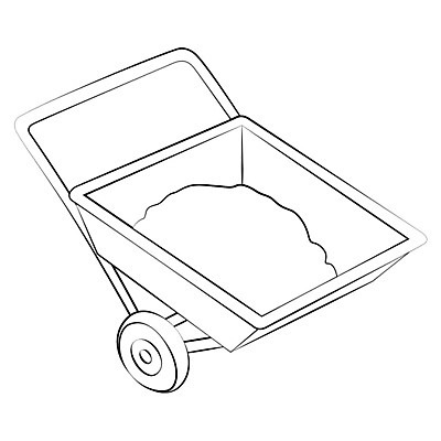 EPS 해외이미지 남자 모래 일러스트 노동자 피곤 사람 수레 바퀴 만화 바쁨 윤곽 고립 원예사 조작 해외202004 해외일러스트 직업 컨셉 카트 파일형식 벡터 이미지허브