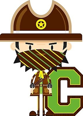 EPS 해외이미지 알파벳 영어 교육 별 일러스트 사람 권총 총 카우보이 보안관 배지 카우보이모자 서쪽 해외202004 해외일러스트 자연요소 직업 문자 모자_잡화 무기 방향 파일형식 벡터 이미지허브