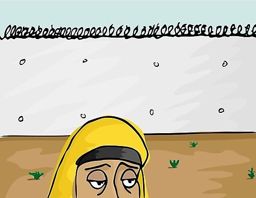 EPS 해외이미지 여자 감정 벽 일러스트 중동 스트레스 평화 고통 사막 짜증 황무지 바리케이드 이슬람교 만화 충돌 싸움 전쟁 보안 신분 유태교 이스라엘 정치 차별 콘크리트 해외202004 해외일러스트 나라 종교 컨셉 모션 안전 사람 서아시아 파일형식 벡터 이미지허브