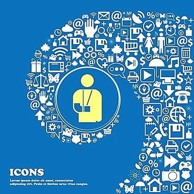 EPS 해외이미지 손 디자인 일러스트 지팡이 뼈 병원 사람 그래픽 픽토그램 숫자 머리 걷기 손상 긴급 도움 플랫 떨어짐 질병 미끄러짐 장애인 사건 휠체어 귀 붕대 팔 청각 외과 보험 장애 깨짐 단절 돌봄 보철 시각장애인 헬프 해외202004 해외일러스트 문자 컨셉 의학 모션 신체부위 파일형식 벡터 이미지허브