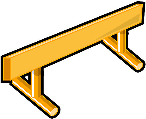 EPS 교육 스포츠용품 일러스트 수업 사람없음 운동 스쿨라이프 도구 오브젝트 체육시간 평균대 국내일러스트 라이프스타일 스포츠 학교 건강 파일형식 벡터