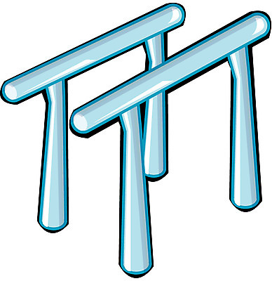 EPS 교육 스포츠용품 일러스트 수업 사람없음 운동 스쿨라이프 도구 오브젝트 체육시간 철봉 평행봉 국내일러스트 라이프스타일 스포츠 학교 건강 체조 파일형식 벡터