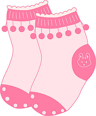 EPS 옷 신발 일러스트 양말 사람없음 아기용품 오브젝트 아기양말 양발 국내일러스트 파일형식 벡터