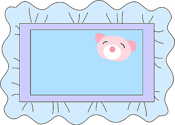 EPS 옷 일러스트 베개 사람없음 아기용품 오브젝트 아기베개 일러캐릭터 캐릭터 침구 파일형식 벡터