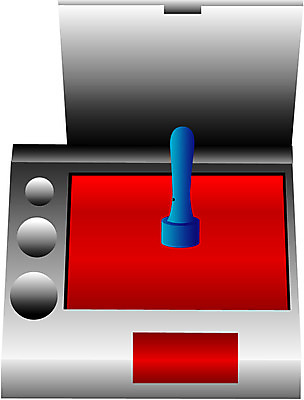EPS 클립아트 일러스트 비즈니스 사람없음 도장 필기구 연필 스쿨라이프 사무용품 오브젝트 교구 인주 국내일러스트 라이프스타일 교육 학교 문구용품 학용품 파일형식 벡터