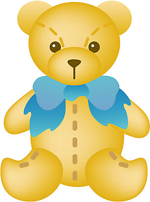 EPS 동물 척추동물 육지동물 인형 일러스트 곰 포유류 사람없음 장난감 곰인형 봉제인형 일러캐릭터 캐릭터 파일형식 벡터