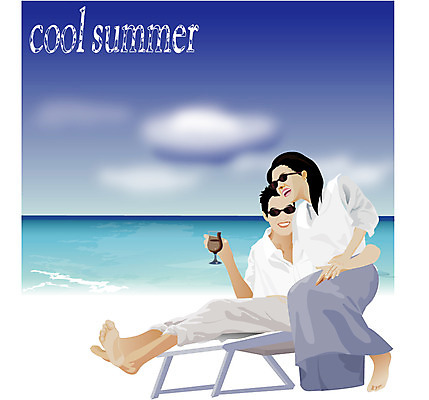 EPS 주간 웰빙 부부 커플 계절 여자 남자 여유 바다 여행 의자 일러스트 레저 휴가 휴식 사람 취미 해변 야외 두명 여름 관광지 여름휴가 바캉스 선글라스 낙원 국내일러스트 자연요소 감정 안경 가구 컨셉 관계 파일형식 벡터 여름_계절