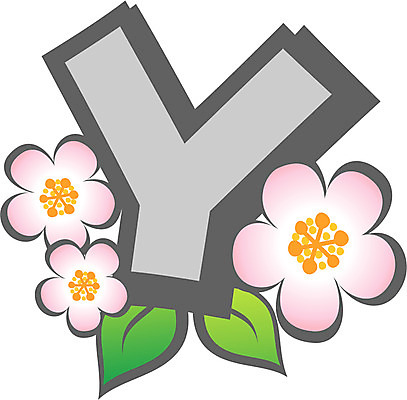 EPS 클립아트 식물 문자 기호 알파벳 영어 꽃 일러스트 글꼴 사람없음 픽토그램 장미 봄 Y 국내일러스트 계절 파일형식 벡터