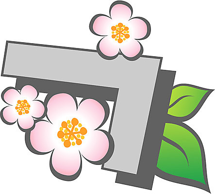 EPS 클립아트 식물 문자 기호 꽃 일러스트 글꼴 교과목 한글 사람없음 픽토그램 장미 봄 한글교육 기역 국내일러스트 계절 교육 자음 파일형식 벡터