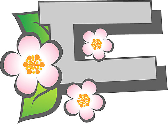 EPS 클립아트 식물 문자 기호 꽃 일러스트 글꼴 교과목 한글 사람없음 픽토그램 장미 봄 한글교육 디귿 국내일러스트 계절 교육 자음 파일형식 벡터