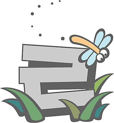 EPS 클립아트 문자 기호 일러스트 글꼴 교과목 한글 사람없음 픽토그램 가을 풀 잠자리 한글교육 리을 국내일러스트 식물 계절 교육 곤충 자음 파일형식 벡터