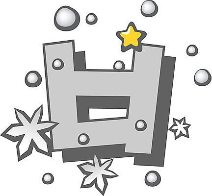 EPS 클립아트 문자 기호 별 겨울 일러스트 글꼴 교과목 한글 사람없음 픽토그램 눈 눈송이 한글교육 비읍 국내일러스트 자연요소 계절 교육 날씨 눈_날씨 자음 파일형식 벡터