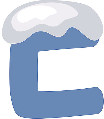 EPS 클립아트 문자 기호 겨울 일러스트 글꼴 교과목 한글 사람없음 장식 파란색 픽토그램 눈 그림 한글교육 디귿 국내일러스트 자연요소 계절 교육 컬러 날씨 자음 파일형식 벡터