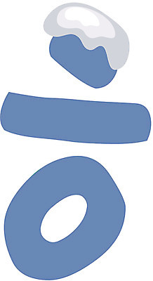 EPS 클립아트 문자 기호 겨울 일러스트 글꼴 교과목 한글 사람없음 장식 파란색 픽토그램 눈 그림 한글교육 히읗 국내일러스트 자연요소 계절 교육 컬러 날씨 자음 파일형식 벡터