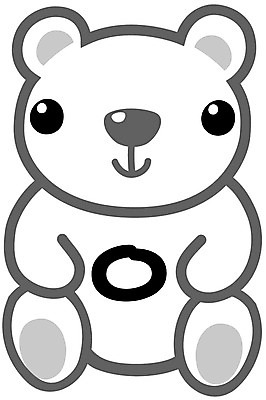 EPS 클립아트 문자 기호 일러스트 글꼴 곰 교과목 한글 사람없음 픽토그램 곰인형 한글교육 이응 국내일러스트 동물 교육 인형 포유류 자음 파일형식 벡터