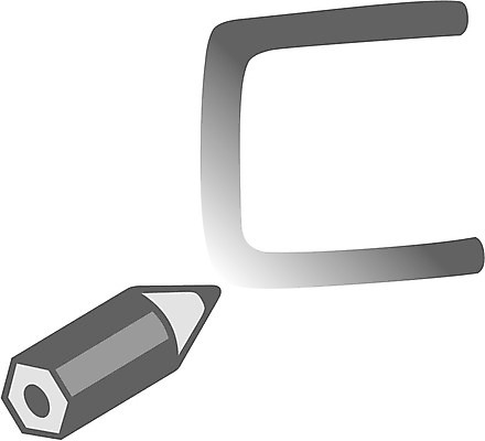 EPS 클립아트 문자 기호 일러스트 글꼴 교과목 흑백 한글 사람없음 픽토그램 연필 한글교육 디귿 국내일러스트 교육 학용품 촬영기법 필기구 자음 파일형식 벡터