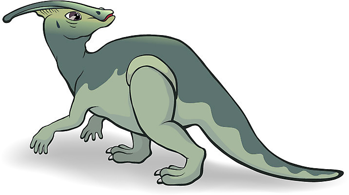 EPS 동물 척추동물 캐릭터 한마리 동물캐릭터 일러스트 파충류 사람없음 공룡 공룡캐릭터 멸종 멸종위기동물 파라사우롤로푸스 일러캐릭터 멸종위기종 1 초식공룡 파일형식 벡터