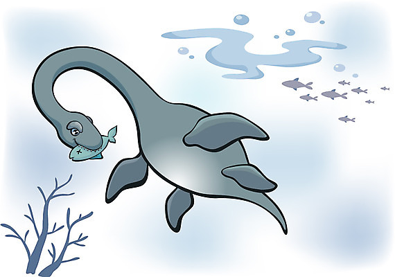 EPS 동물 척추동물 캐릭터 한마리 동물캐릭터 일러스트 파충류 수중 먹기 공룡 사냥 공룡캐릭터 어류캐릭터 멸종 멸종위기동물 먹이사냥 엘라스모사우루스 육식공룡 일러캐릭터 멸종위기종 1 모션 어류 파일형식 벡터