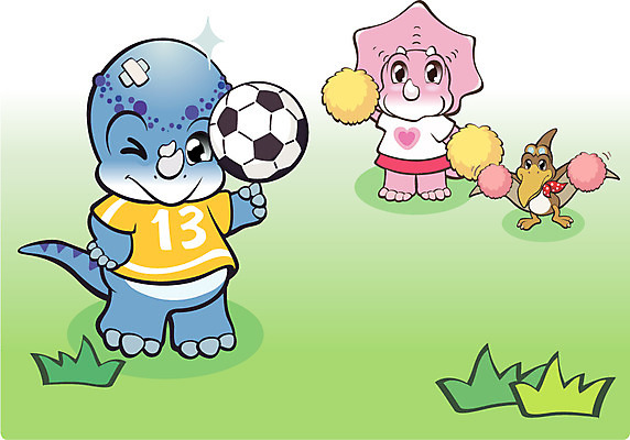 EPS 동물 척추동물 캐릭터 동물캐릭터 일러스트 축구공 응원 파충류 고글 세마리 윙크 사람없음 야외 축구 공룡 공룡캐릭터 멸종 멸종위기동물 트리케라톱스 파키케팔로사우루스 프테라노돈 일러캐릭터 멸종위기종 공 축구용품 표정 3 구기 초식공룡 파일형식 벡터