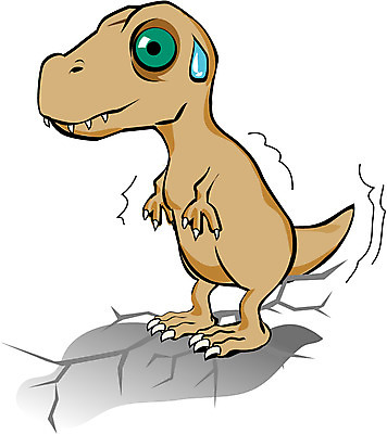 EPS 클립아트 동물 척추동물 캐릭터 동물캐릭터 일러스트 파충류 사람없음 공룡 공룡캐릭터 육식 위기 티라노사우루스 일러캐릭터 육식공룡 파일형식 벡터